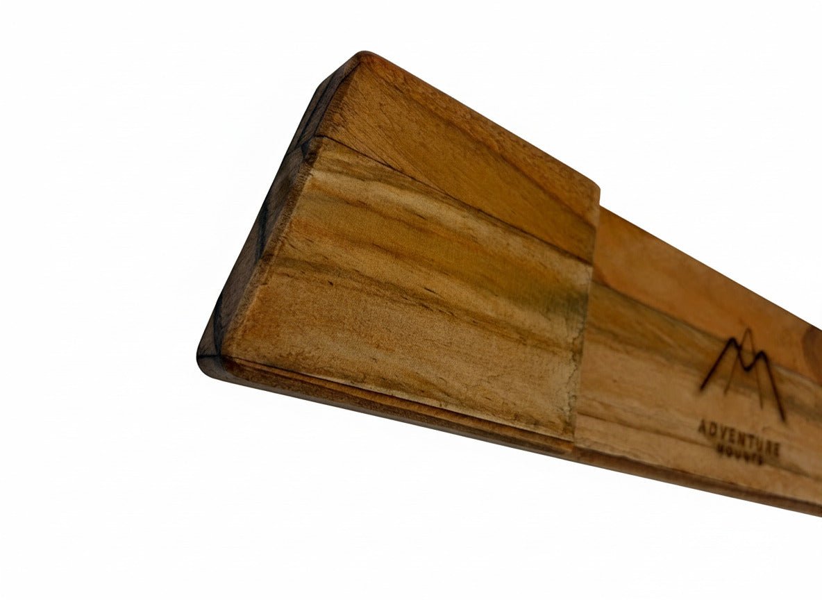 Powder Chaser | Premium Wood Snowboard Display Wall Mount - Adventure Mounts